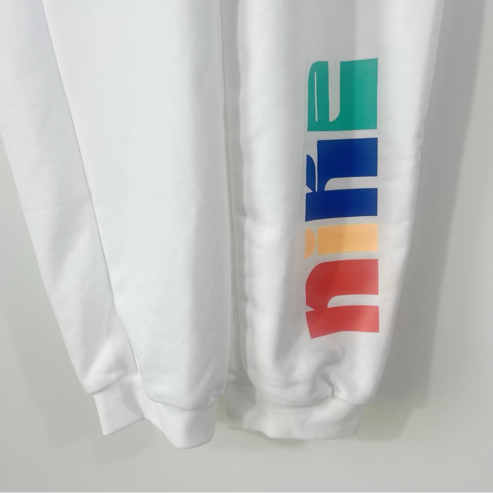Nike Optimism White Sweatpants Size Small - Picture 8 of 11